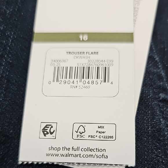 Sofia by Sofia Vergara High Rise Jeans - Blue - Picture 3 of 3